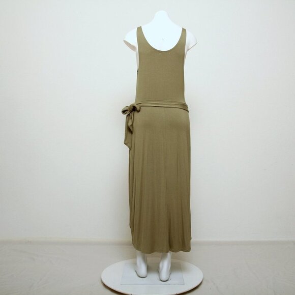 NWT And Now This Knit Sleeveless Wrap High Low Midi Dress - Picture 15 of 15